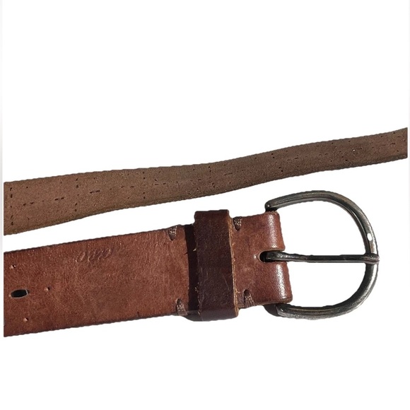 Vintage AEO American Eagle Outfitters Studded Leather Belt Boho Western Sz S Uni - Picture 4 of 12